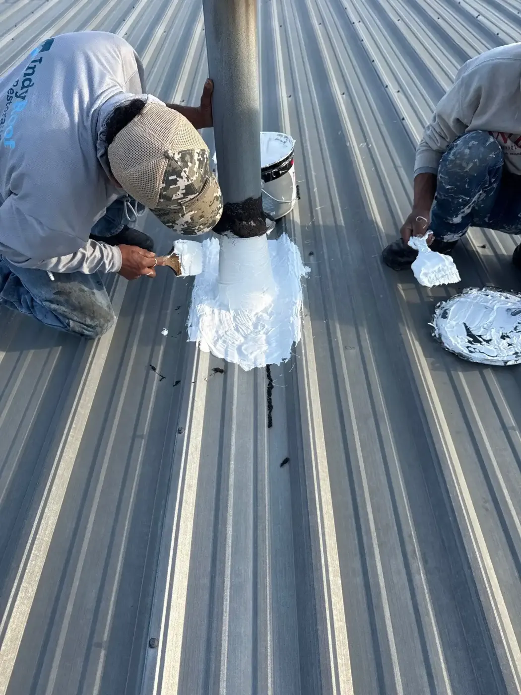 Membrane repair completed in Windfall